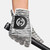 Designer Pro women's golf glove is made with super-soft Cabretta leather and partnered with stretch microfibre leather