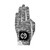 Designer Pro women's golf glove is made with super-soft Cabretta leather and partnered with stretch microfibre leather