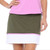 Contrast Banded Skort