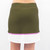 Contrast Banded Skort