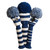 Just4Golf Navy & White Stripe Headcover Set
