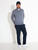 Mens Liffin Knitted Windstopper Grey image 3