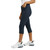Women Elite Capri (high Waist)-4-ways Stretch Navy image 3
