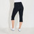 Women Elite Capri (high Waist)-4-ways Stretch Black image 12