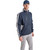 Mens Bounce Rain Jacket Navy Grey image 25