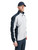 Mens Links Stretch Rain Jacket Navy Light Grey image 15