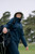 Women Links Stretch Rain Jacket White Navy image 25