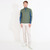Men's Aloha Uv Cut Long Sleeve Shirt (upf 50) Forest image 29