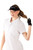 Black Busy Golfing Sport Visor image 1