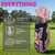 Taboo Fashions Women's Golf Club Head Covers, 4-Pack Designer Set, Resort Collection (Pink Starfish & Seashells) - infographic 3