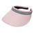 Fore Ever Pink Print And Solid Clip On Visors image 1