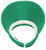 Green Slide On Visor image 4
