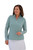 Women's Sheer Long Sleeve Golf Shirt - Mint image 1