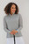 Women's Sheer Long Sleeve Golf Shirt - Dove image 3