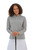Women's Sheer Long Sleeve Golf Shirt - Dove image 1
