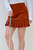 Women's Pleated Hem Skort - Cinnamon image 1