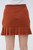 Women's Pleated Hem Skort - Cinnamon image 4