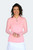 Women's Sheer Long Sleeve Golf Shirt - Grapefruit image 1