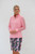 Women's Sheer Long Sleeve Golf Shirt - Grapefruit image 4