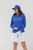 Women's Sheer Long Sleeve Golf Shirt - Cobalt image 1