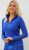 Women's Sheer Long Sleeve Golf Shirt - Cobalt image 4