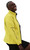 Women's Branded Soft Shell Jacket – Lemon image 1