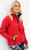 Women's Branded Soft Shell Jacket – Cherry Red image 1