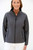Women's Branded Soft Shell Jacket – Charcoal image 1