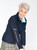 Women's Branded Soft Shell Jacket – Navy image 1