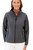 Women's Branded Soft Shell Jacket – Charcoal image 1