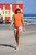 Women's Activewear Tank Top - Tangerine image 5