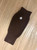 Women's Merino Wool Wrist Warmers - Brown image 2