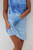 Women's Kick Pleat Golf Skort - Sky image 2