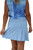 Women's Kick Pleat Golf Skort - Sky image 3