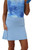 Women's Kick Pleat Golf Skort - Sky image 1