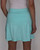 Women's Kick Pleat Golf Skort - Aqua image 2