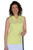 Women's Sheer Sleeveless Golf Shirt - Daffodil image 1