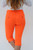 Women's Golf Pedal Pushers - Tangerine image 2