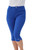 Women's Golf Pedal Pushers - Cobalt image 1