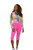 Women's Golf Pedal Pushers - Hot Pink image 1
