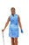 Women's A-Line Art Golf Skort - Periwinkle image 1