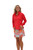 Women's A-Line Art Golf Skort - Zanzibar image 2