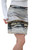 Women's A-Line Art Golf Skort - Driftwood image 1