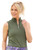 Women's Sleeveless Mock Golf Shirt - Moss image 3