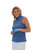 Sleeveless Mock Golf Shirt Juniper image 1