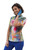 Women's Short Sleeve Golf Polo Shirt - Monet image 2