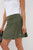 Women's Kick Pleat Golf Skort - Moss image 2