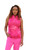 Women's Mock Golf Shirt - Peony Bloom image 1