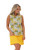 Women's Sleeveless Mock Golf Shirt - Daisies image 1