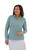 Women's Sheer Long Sleeve Golf Shirt - Mint image 1